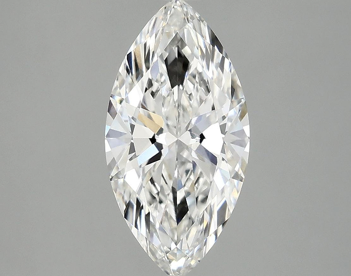 2.01 Carat Marquise Shaped Ideal Cut VVS2 IGI Certified Lab Grown Diamond