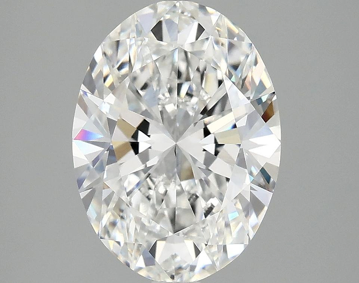 3.06 Carat Oval Shaped Excellent Cut VVS2 IGI Certified Lab Grown Diamond