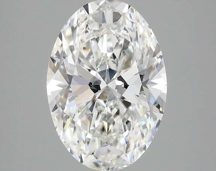 3.03 Carat Oval Shaped Ideal Cut VVS2 IGI Certified Lab Grown Diamond