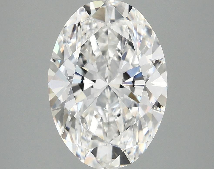 3.09 Carat Oval Shaped Ideal Cut VVS2 IGI Certified Lab Grown Diamond