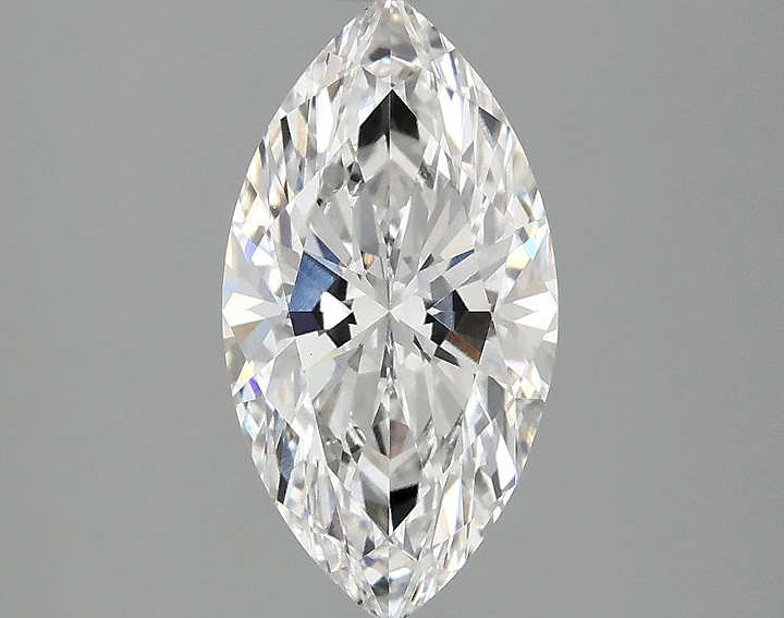 2.04 Carat Marquise Shaped Excellent Cut VVS2 IGI Certified Lab Grown Diamond