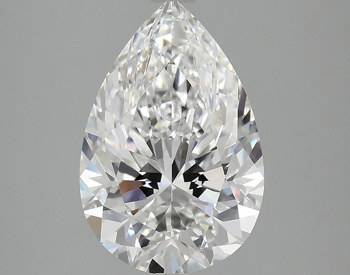 3.05 Carat Pear Shaped Excellent Cut VS1 IGI Certified Lab Grown Diamond