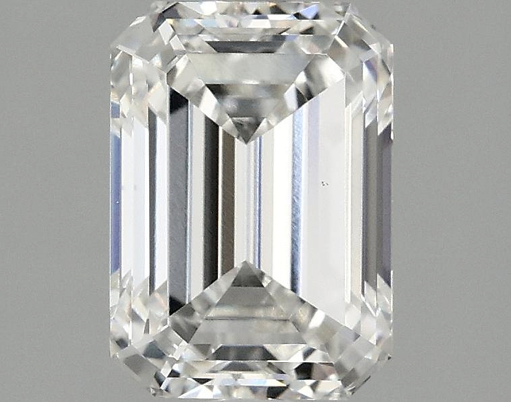 2.1 Carat Emerald Shaped Ideal Cut VS1 IGI Certified Lab Grown Diamond