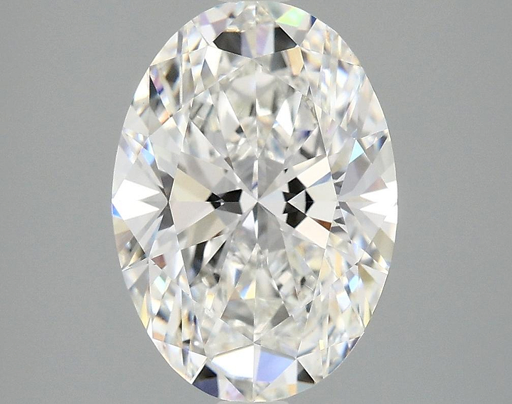 3.1 Carat Oval Shaped Ideal Cut VVS2 IGI Certified Lab Grown Diamond