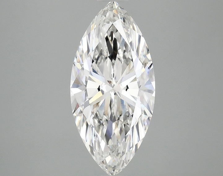 3.03 Carat Marquise Shaped Excellent Cut VVS2 IGI Certified Lab Grown Diamond
