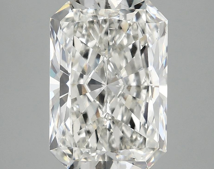 3.66 Carat Radiant Shaped Ideal Cut VS2 IGI Certified Lab Grown Diamond