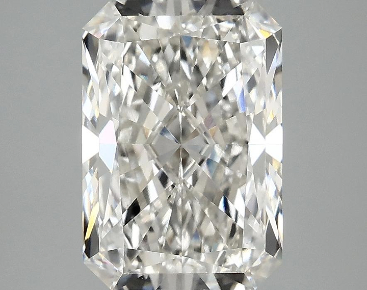 3.08 Carat Radiant Shaped Ideal Cut VVS2 IGI Certified Lab Grown Diamond