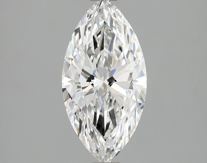 1.55 Carat Marquise Shaped Ideal Cut VS2 IGI Certified Lab Grown Diamond