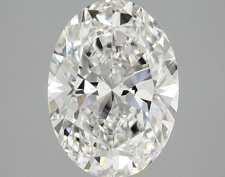 2.5 Carat Oval Shaped Excellent Cut VS1 IGI Certified Lab Grown Diamond