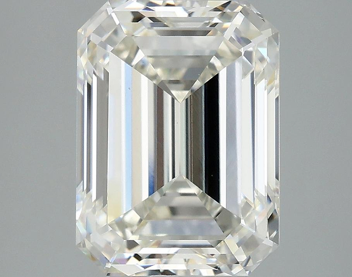 4.02 Carat Emerald Shaped Excellent Cut VVS2 IGI Certified Lab Grown Diamond
