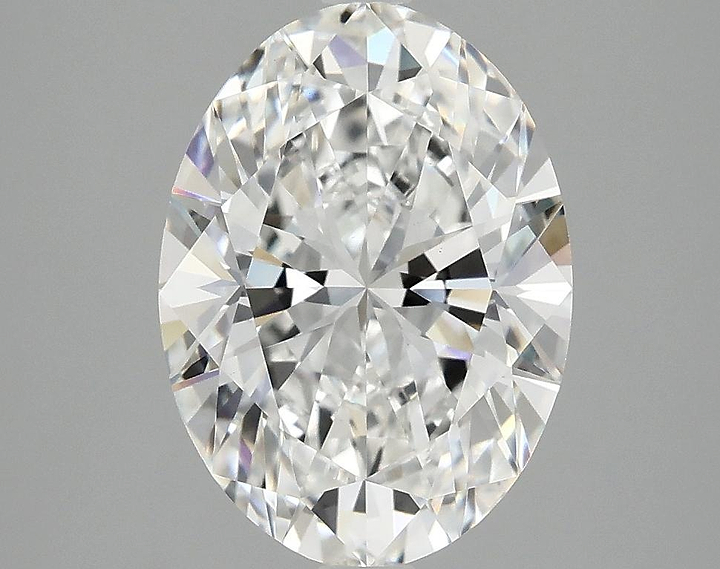3.09 Carat Oval Shaped Excellent Cut VVS2 IGI Certified Lab Grown Diamond