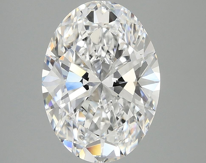 3.07 Carat Oval Shaped Ideal Cut VVS2 IGI Certified Lab Grown Diamond