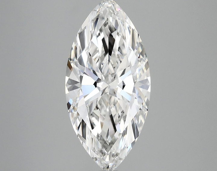 3.01 Carat Marquise Shaped Excellent Cut VVS2 IGI Certified Lab Grown Diamond