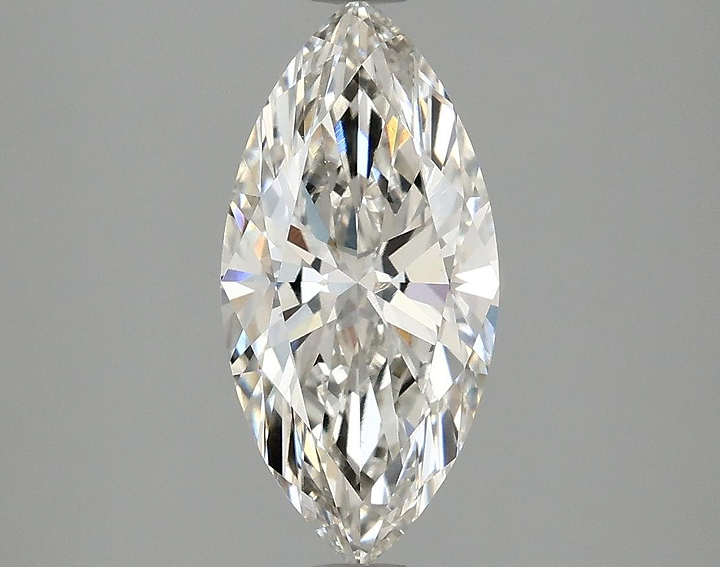 1.97 Carat Marquise Shaped Excellent Cut VVS2 IGI Certified Lab Grown Diamond
