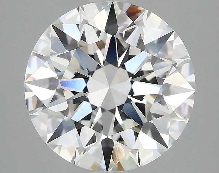 3.09 Carat Round Shaped Excellent Cut VS1 IGI Certified Lab Grown Diamond