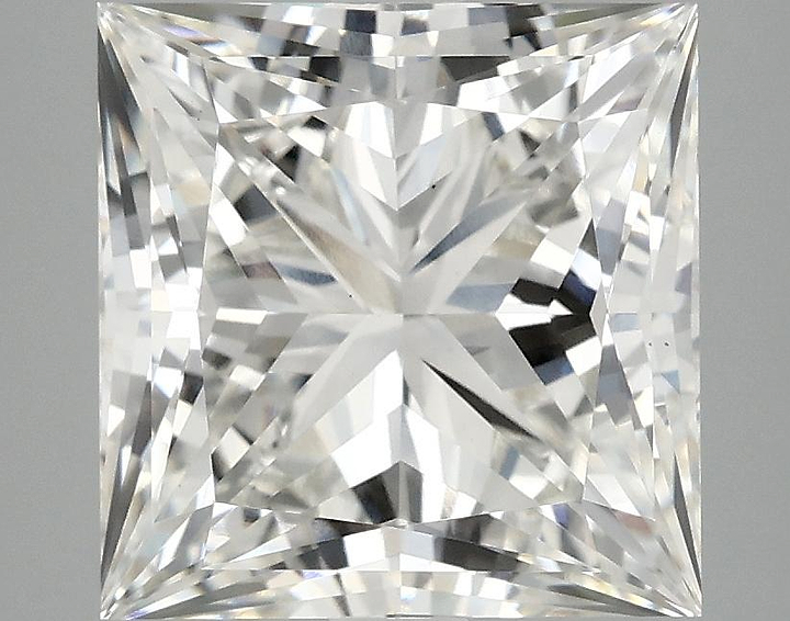5.01 Carat Princess Shaped Ideal Cut VS1 IGI Certified Lab Grown Diamond