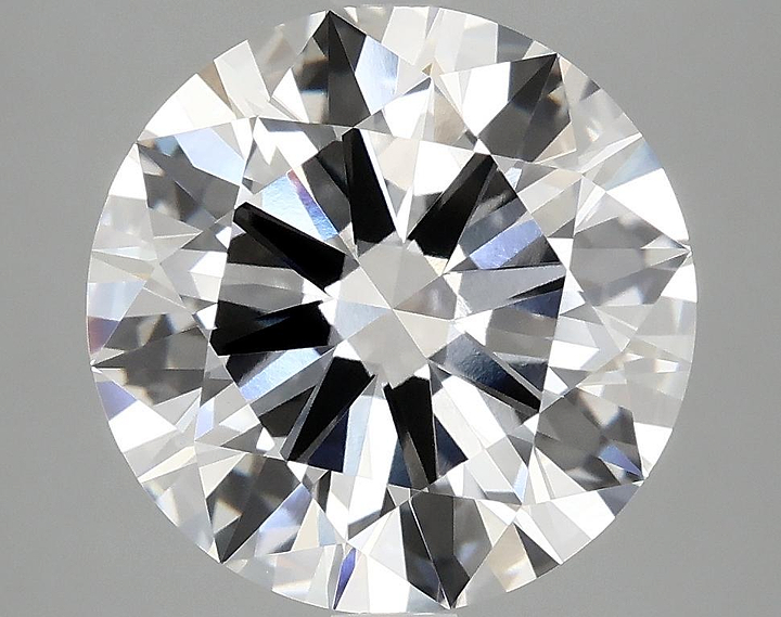 4.9 Carat Round Shaped Ideal Cut VVS2 IGI Certified Lab Grown Diamond