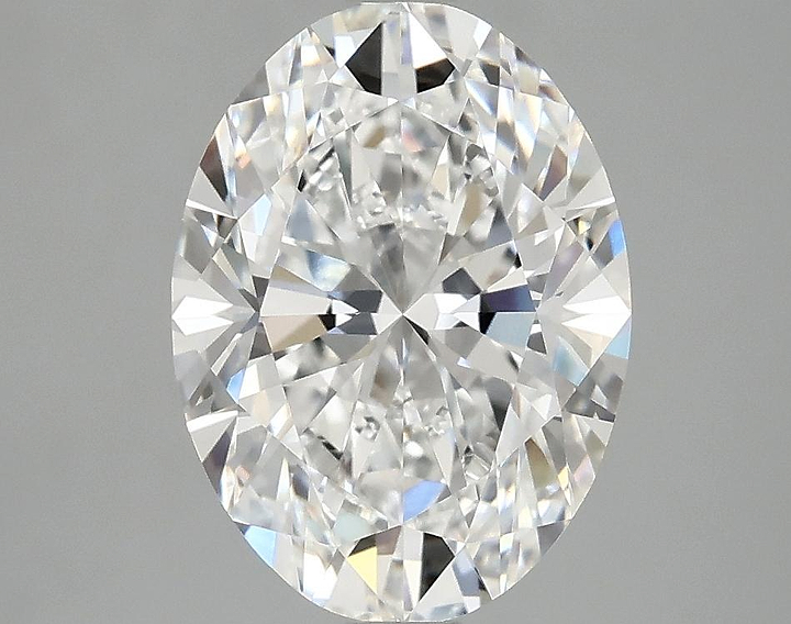 3.07 Carat Oval Shaped Excellent Cut VVS2 IGI Certified Lab Grown Diamond