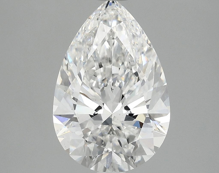 3.06 Carat Pear Shaped Excellent Cut VS1 IGI Certified Lab Grown Diamond