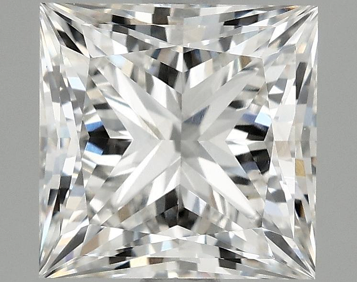2.01 Carat Princess Shaped Ideal Cut VS1 IGI Certified Lab Grown Diamond