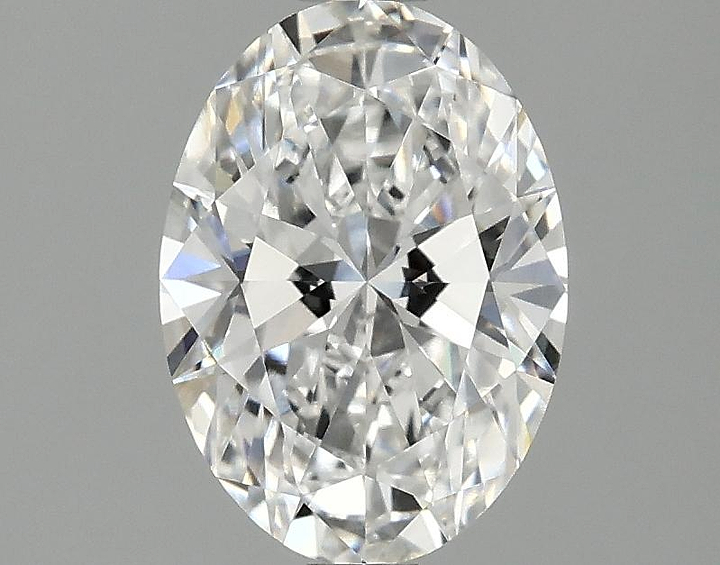 1.55 Carat Oval Shaped Ideal Cut VVS2 IGI Certified Lab Grown Diamond