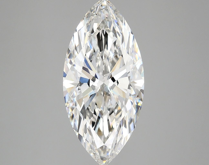 3.01 Carat Marquise Shaped Excellent Cut VVS2 IGI Certified Lab Grown Diamond
