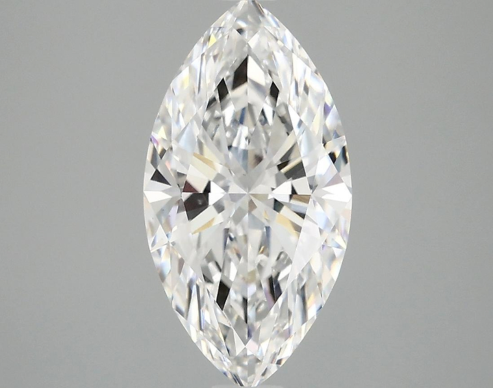 2.47 Carat Marquise Shaped Excellent Cut VS1 IGI Certified Lab Grown Diamond