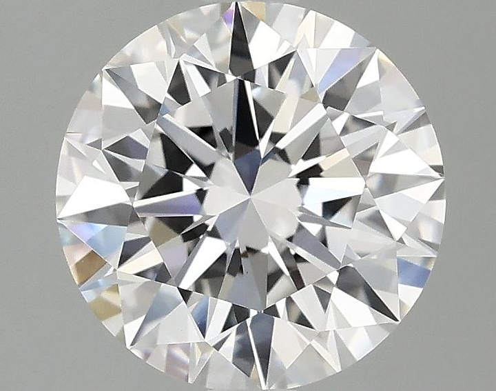 2.04 Carat Round Shaped Ideal Cut VVS2 IGI Certified Lab Grown Diamond