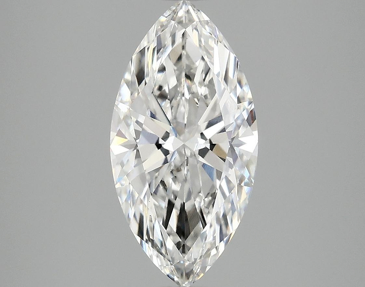 2.1 Carat Marquise Shaped Ideal Cut VS1 IGI Certified Lab Grown Diamond