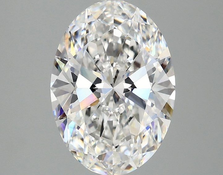 3.09 Carat Oval Shaped Ideal Cut VVS2 IGI Certified Lab Grown Diamond