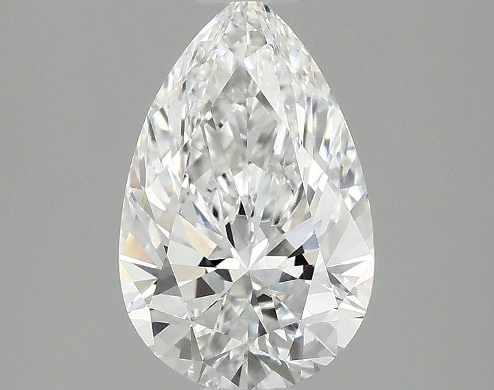 1.85 Carat Pear Shaped Ideal Cut VVS2 IGI Certified Lab Grown Diamond