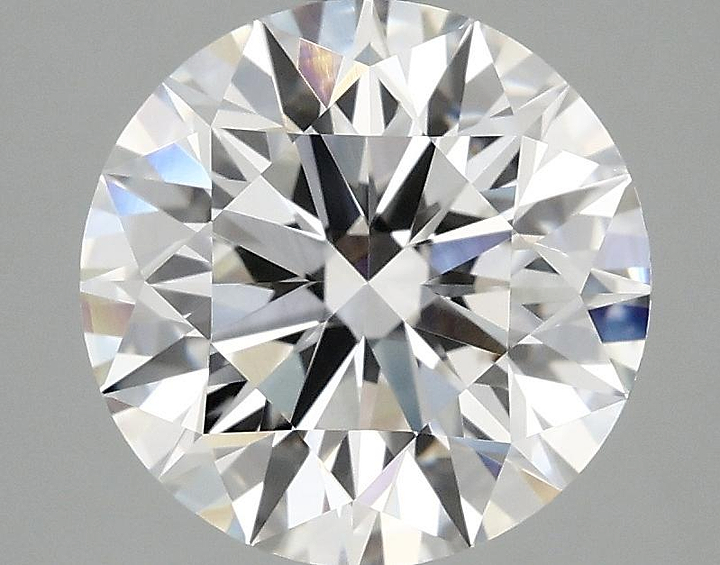 3.05 Carat Round Shaped Excellent Cut VVS2 IGI Certified Lab Grown Diamond