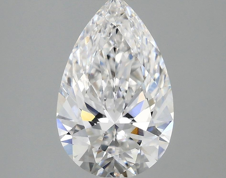 2.1 Carat Pear Shaped Ideal Cut VS1 IGI Certified Lab Grown Diamond
