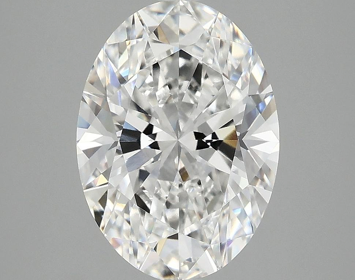 3.09 Carat Oval Shaped Ideal Cut VVS2 IGI Certified Lab Grown Diamond