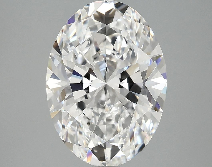 4.04 Carat Oval Shaped Ideal Cut VVS2 IGI Certified Lab Grown Diamond