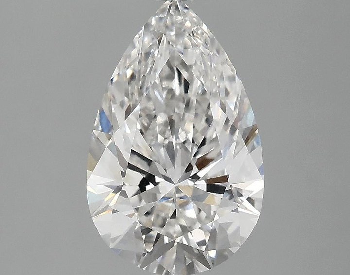 2.05 Carat Pear Shaped Ideal Cut VVS2 IGI Certified Lab Grown Diamond