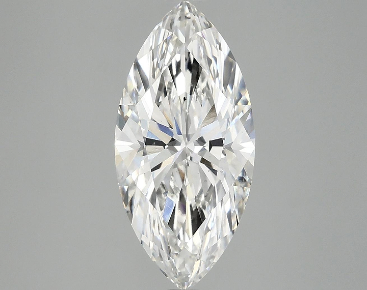 3.08 Carat Marquise Shaped Excellent Cut VS2 IGI Certified Lab Grown Diamond