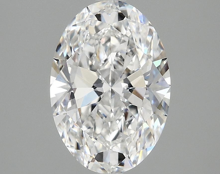 2.09 Carat Oval Shaped Ideal Cut VVS2 IGI Certified Lab Grown Diamond
