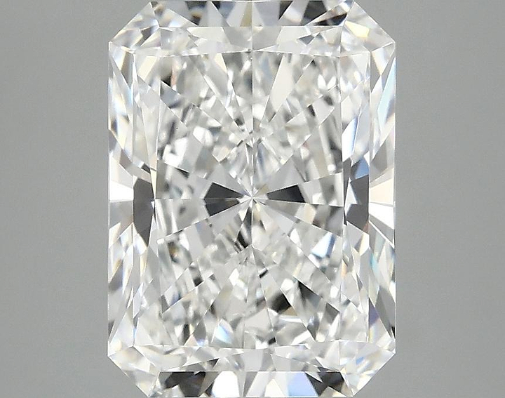 3.08 Carat Radiant Shaped Excellent Cut VVS2 IGI Certified Lab Grown Diamond