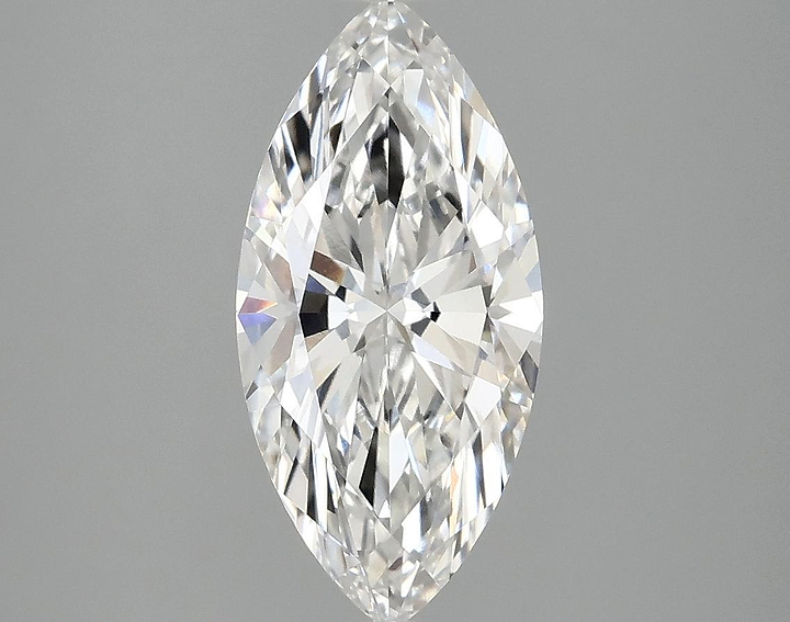 2.09 Carat Marquise Shaped Excellent Cut VVS2 IGI Certified Lab Grown Diamond