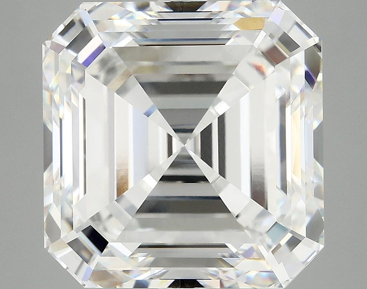 9.82 Carat Asscher Shaped Ideal Cut VVS2 IGI Certified Lab Grown Diamond