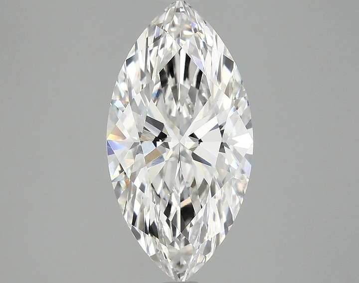 3.08 Carat Marquise Shaped Ideal Cut VS1 IGI Certified Lab Grown Diamond