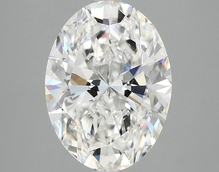 3.08 Carat Oval Shaped Excellent Cut VVS2 IGI Certified Lab Grown Diamond