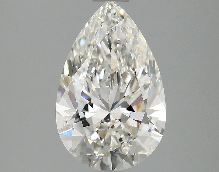 2.02 Carat Pear Shaped Ideal Cut VVS2 IGI Certified Lab Grown Diamond