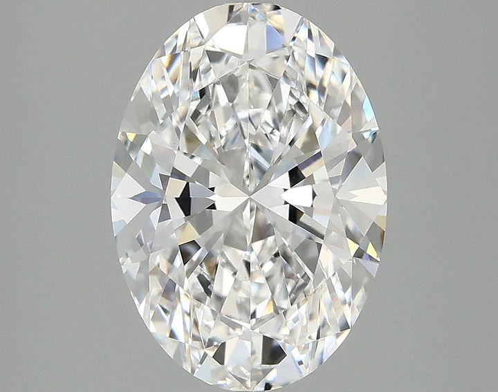 3.09 Carat Oval Shaped Ideal Cut VVS2 IGI Certified Lab Grown Diamond