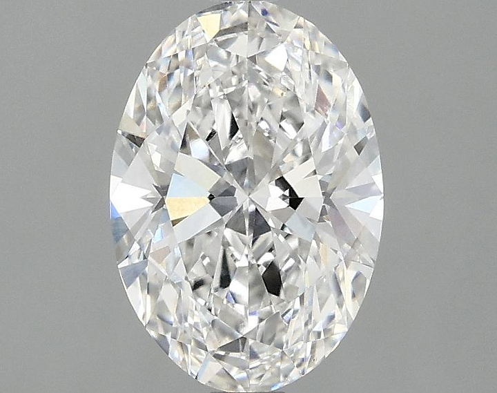 1.55 Carat Oval Shaped Ideal Cut VVS2 IGI Certified Lab Grown Diamond
