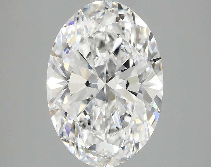 3.09 Carat Oval Shaped Ideal Cut VVS2 IGI Certified Lab Grown Diamond