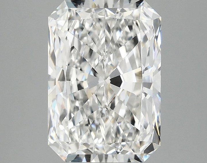 3.09 Carat Radiant Shaped Ideal Cut VVS2 IGI Certified Lab Grown Diamond