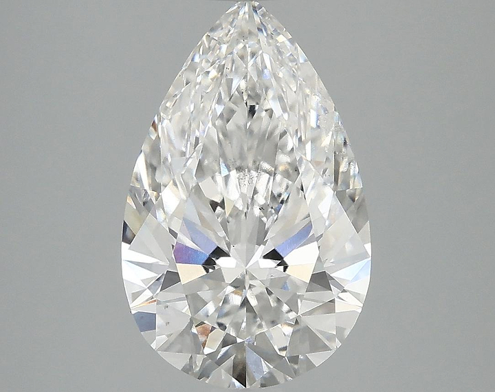 3.05 Carat Pear Shaped Ideal Cut VS2 IGI Certified Lab Grown Diamond