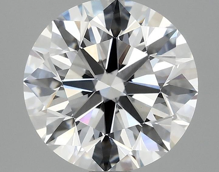 2.5 Carat Round Shaped Excellent Cut VS1 IGI Certified Lab Grown Diamond